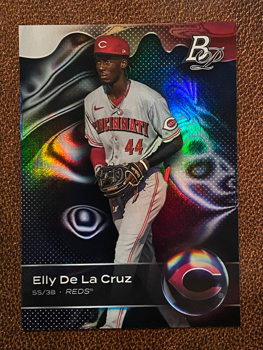 Elly De La Cruz - 2023 Bowman Platinum - Basecard - Reds