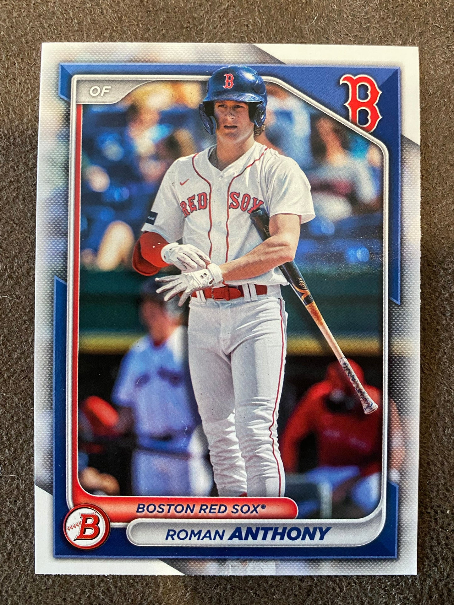 Roman Anthony - 2024 Bowman - Paper prospect - Red Sox