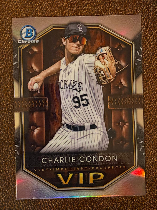 Charlie Condon - 2025 Bowman - Very Important Prospects - Rockies