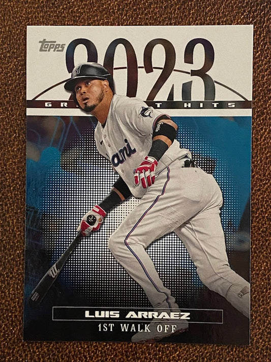 Luis Arraez - 2024 Topps Series 1 - Greatest Hits - Marlins