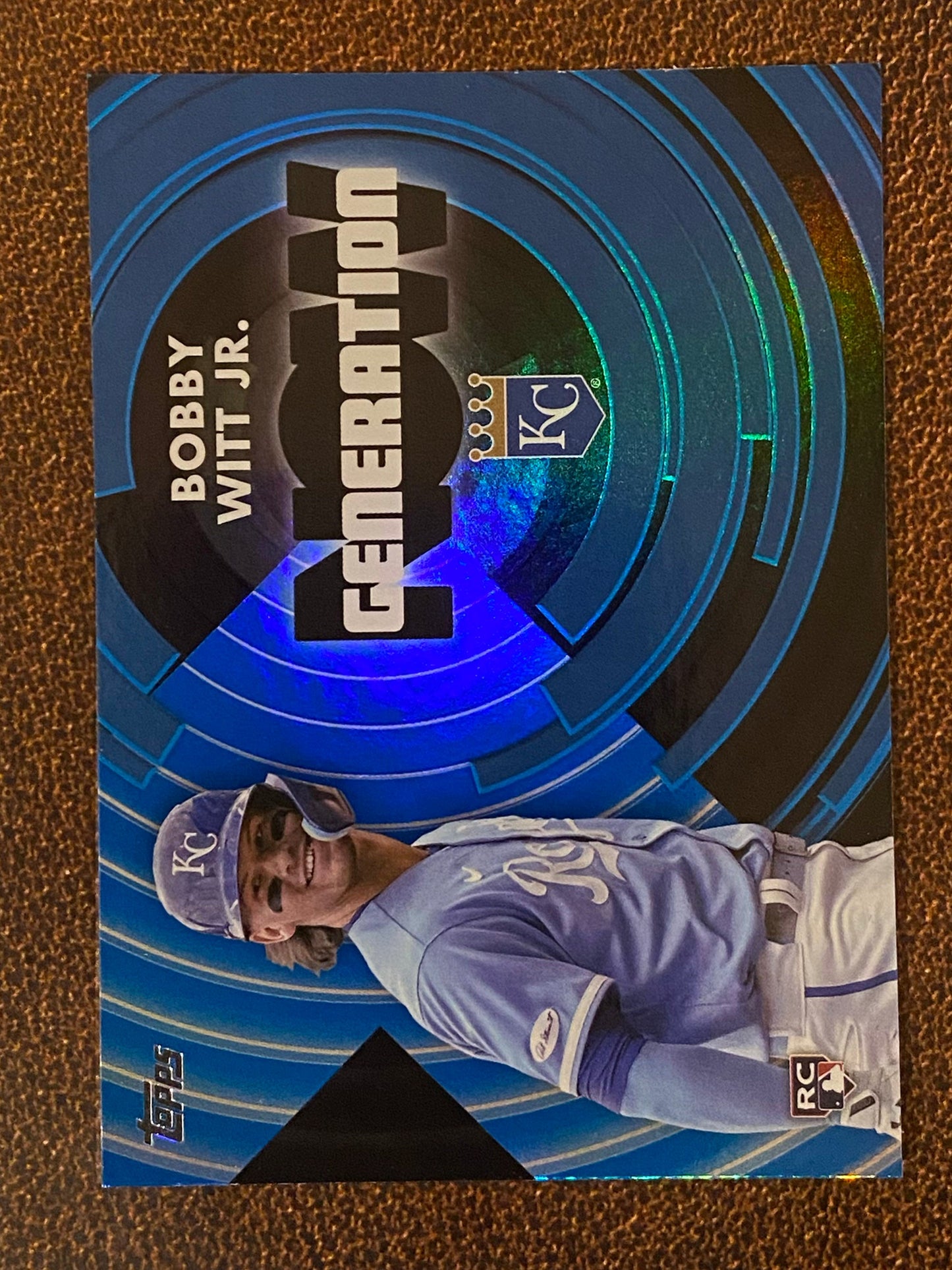 Bobby Witt Jr. - 2022 Topps Update - Generation Now BLUE - Royals
