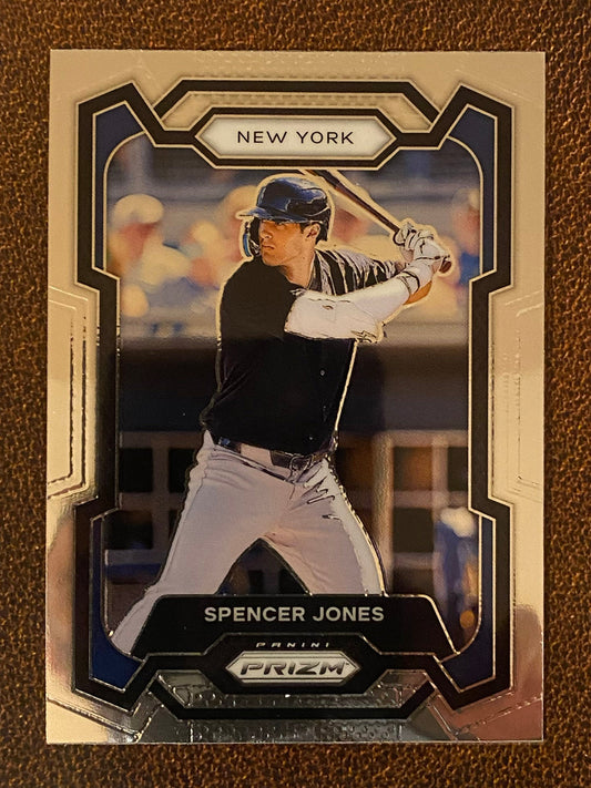 Spencer Jones - 2024 Panini Prizm - base card - Yankees