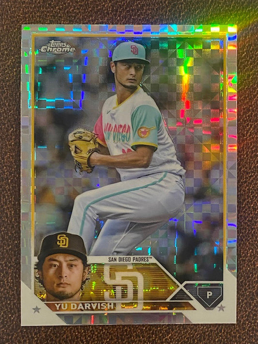 Yu Darvish - 2023 Topps Chrome - XFractors - Padres