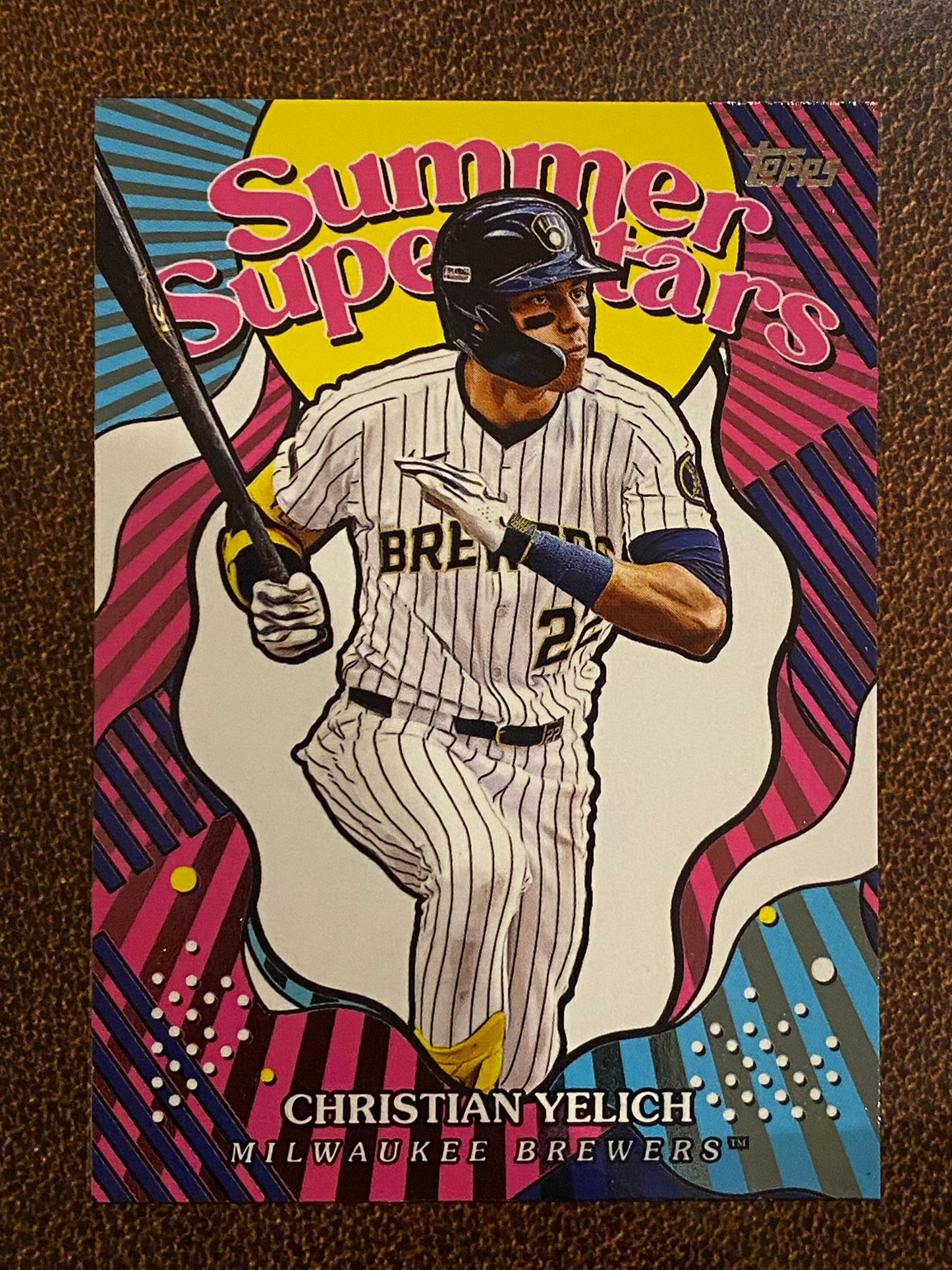 Christian Yelich - 2025 Topps Series 2 - Summer Superstars Insert - Brewers