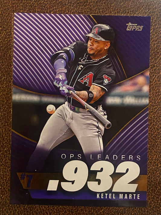 Ketel Marte - 2025 Topps Series 2 - OPS Leader - Diamondbacks