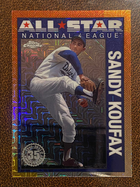 Sandy Koufax - 2025 Topps Series 2 - 1990 All Star Mojo Refractor - Dodgers