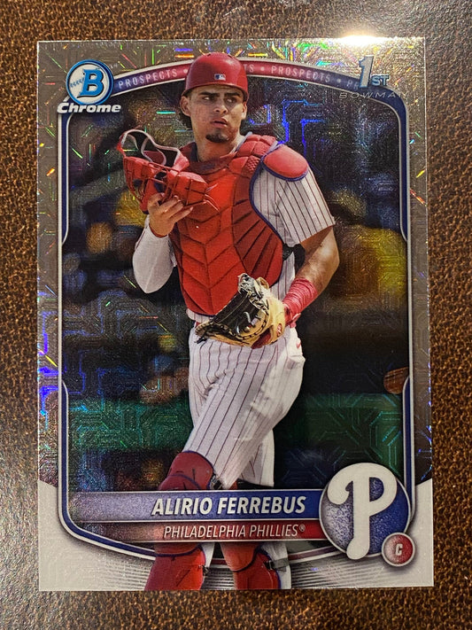 Alirio Ferrebus - 2025 Bowman Chrome - 1st Mojo - Phillies