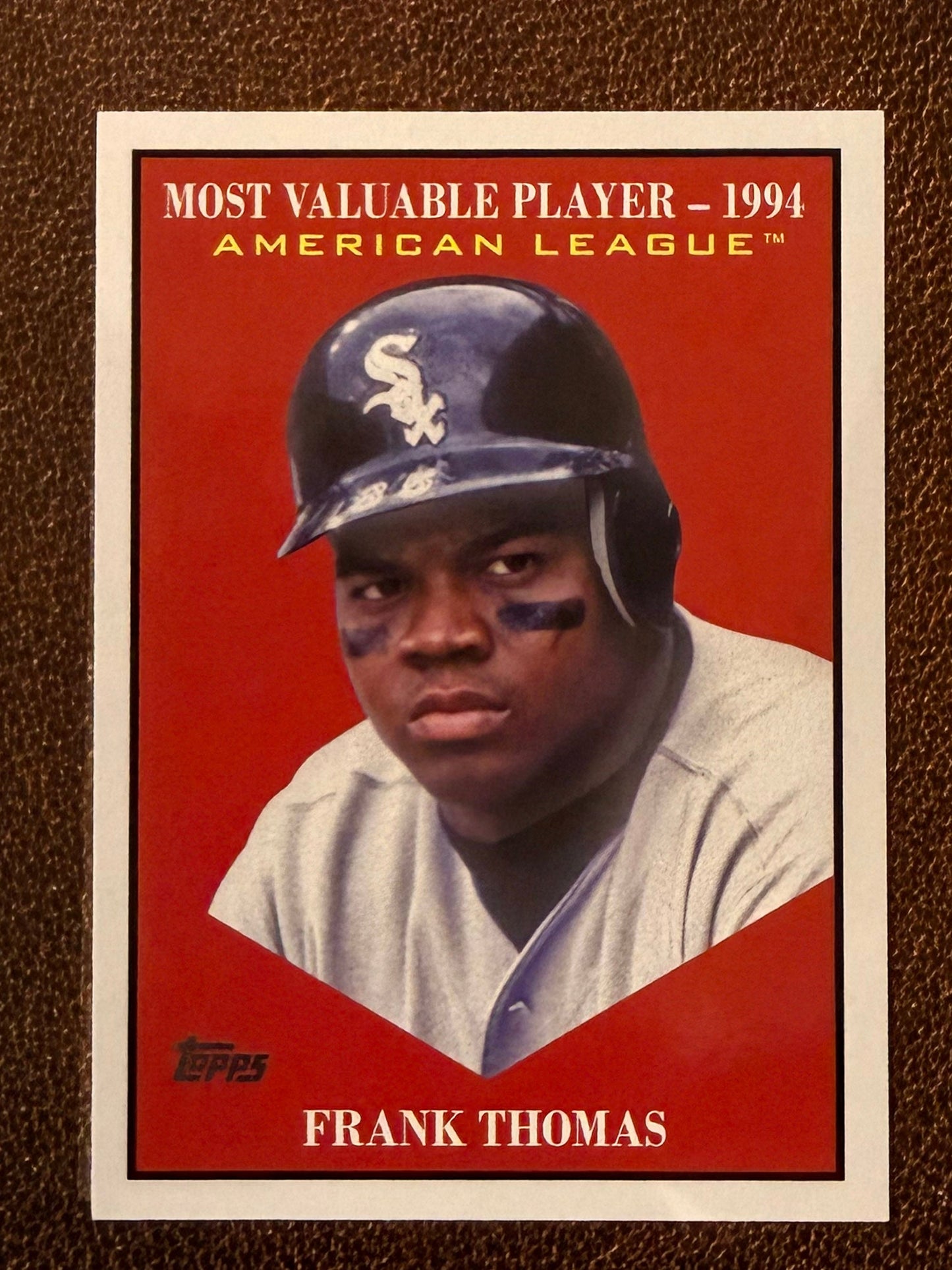 Frank Thomas - 2025 Topps Update - MVP Insert - White Sox