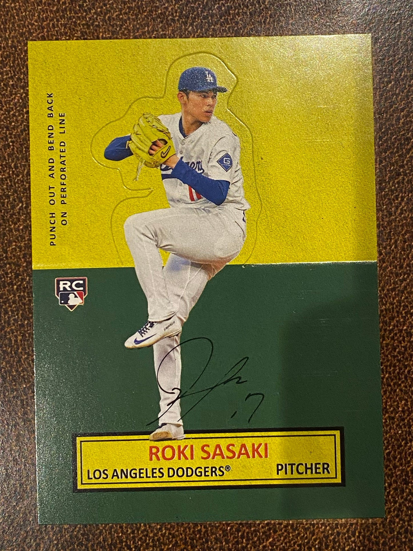 Roki Sasaki - 2025 Topps Archives - Stand Ups Insert - Dodgers