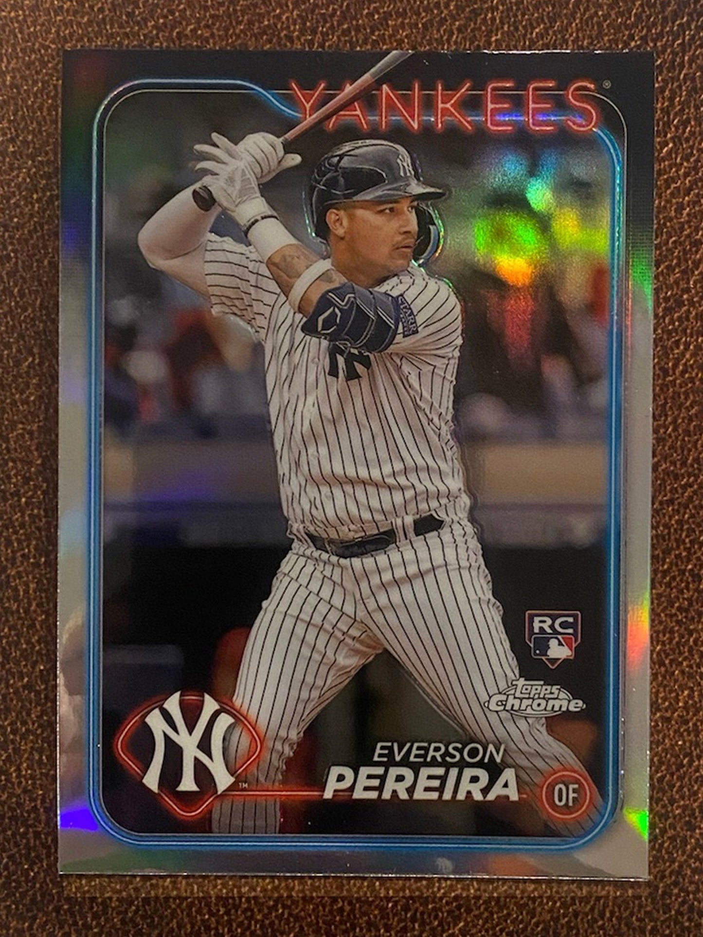 Everson Pereira - 2024 Topps Chrome - Refractor - Yankees