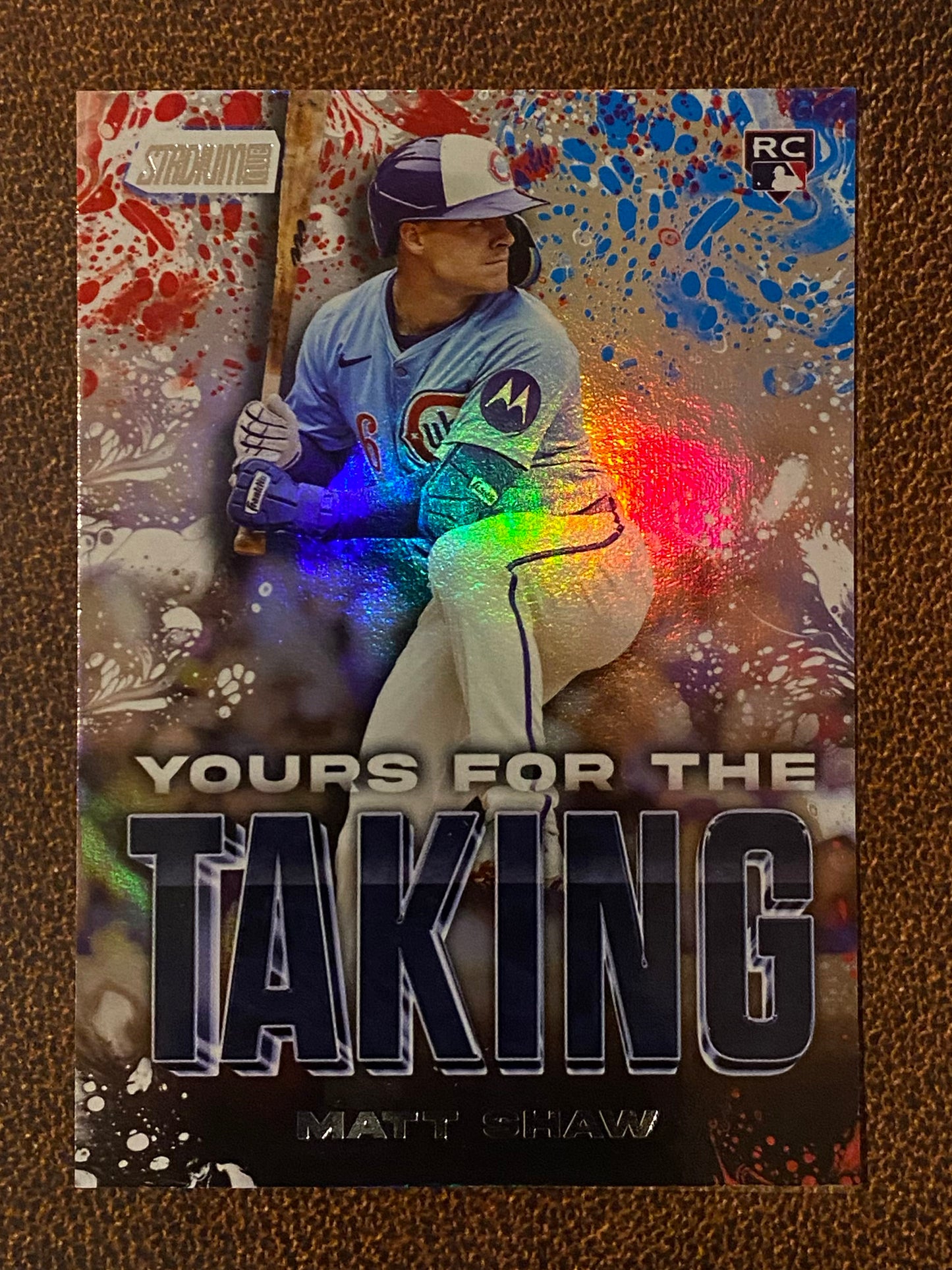 Matt Shaw - 2025 Topps Stadium Club - Yours for the Taking Insert - Cubs
