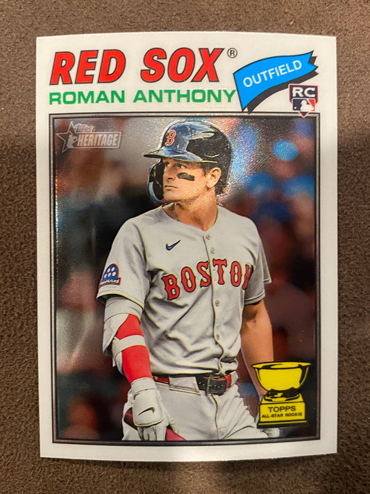 Roman Anthony - 2026 Topps Heritage - Rookie Chrome - Red Sox