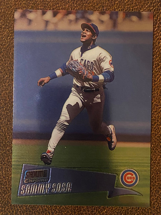 Sammy Sosa - 2000 Stadium Club Chrome - Base - Cubs