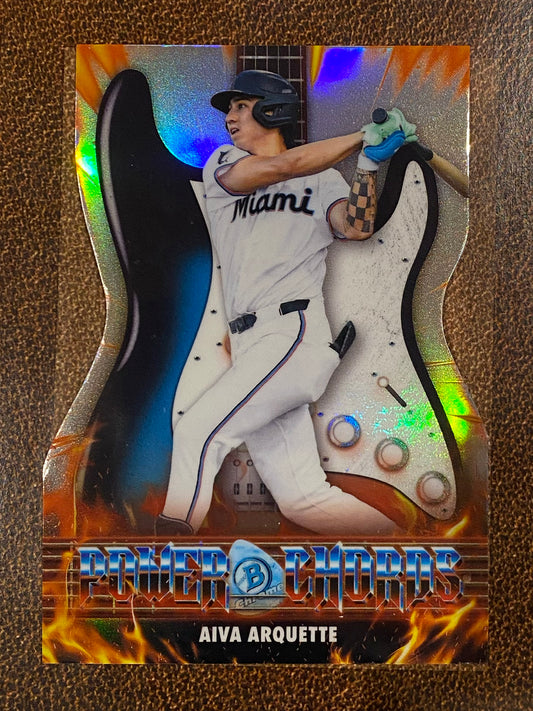 Aiva Arquette - 2026 Bowman - Power Chords Insert - Marlins