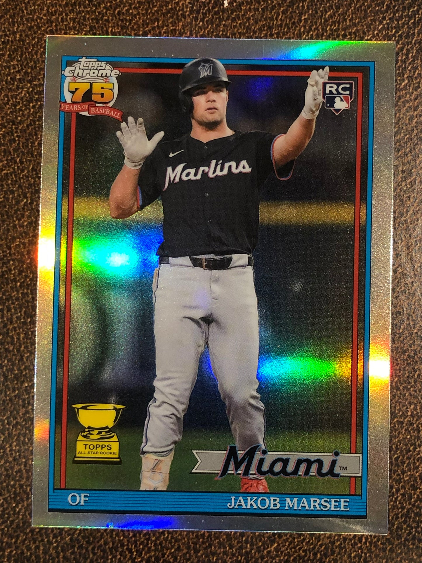 Jakob Marsee - 2026 Topps Chrome - 1991 Insert - Marlins