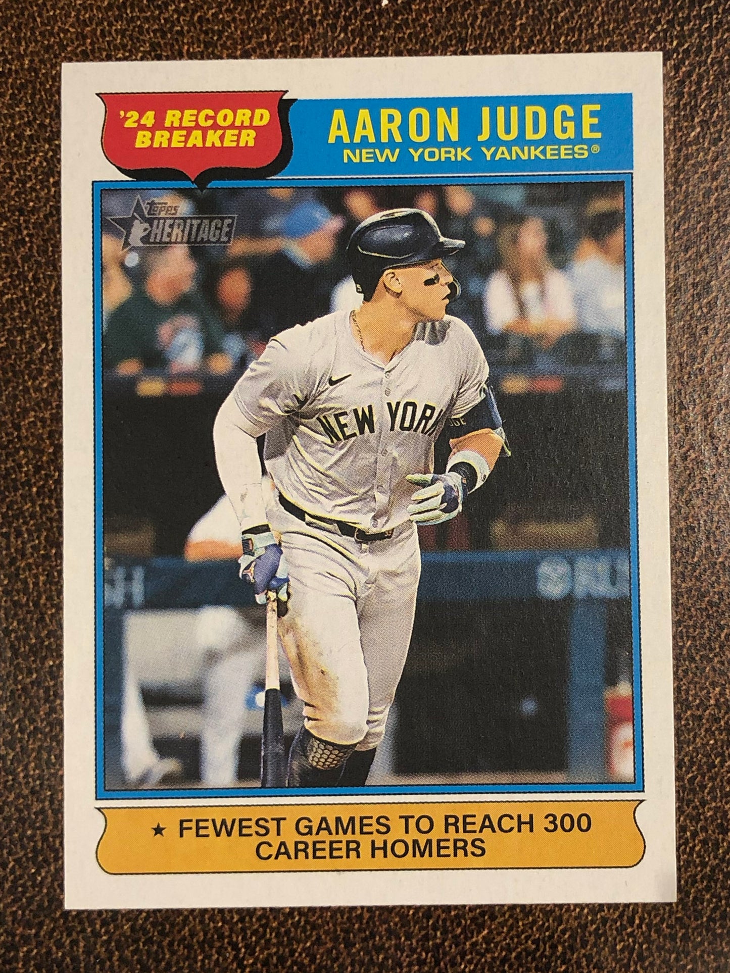 Aaron Judge - 2025 Topps Heritage - Base (#3) - Yankees