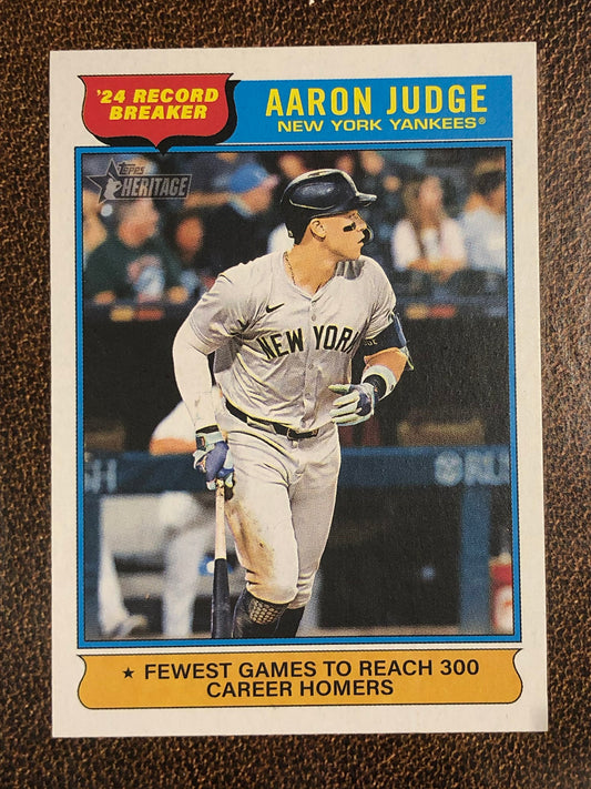 Aaron Judge - 2025 Topps Heritage - Base (#3) - Yankees