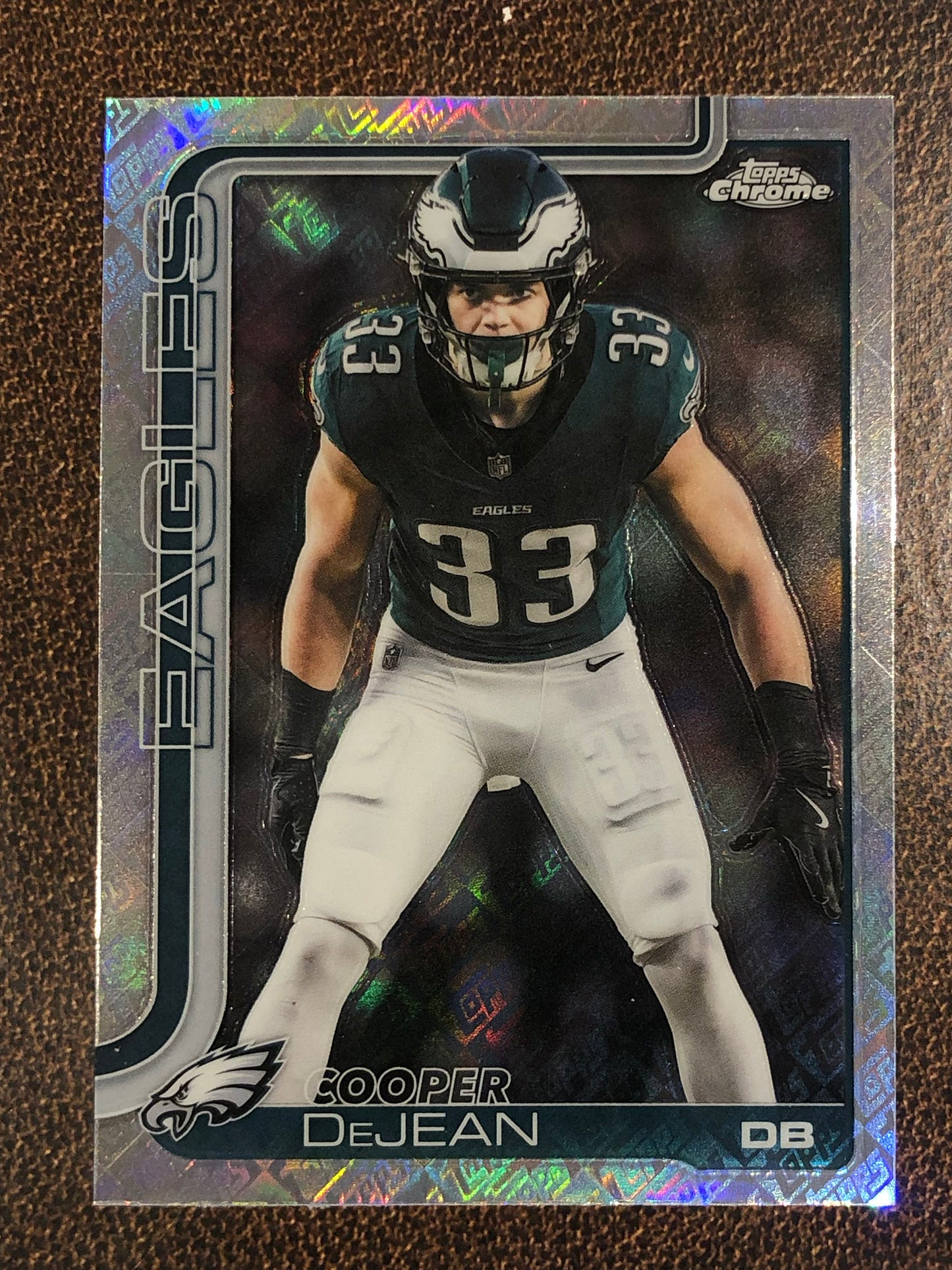 Cooper DeJean - 2025 Topps Chrome - Topps Foil - Eagles