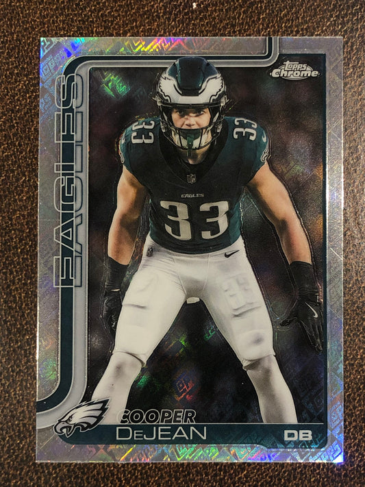Cooper DeJean - 2025 Topps Chrome - Topps Foil - Eagles