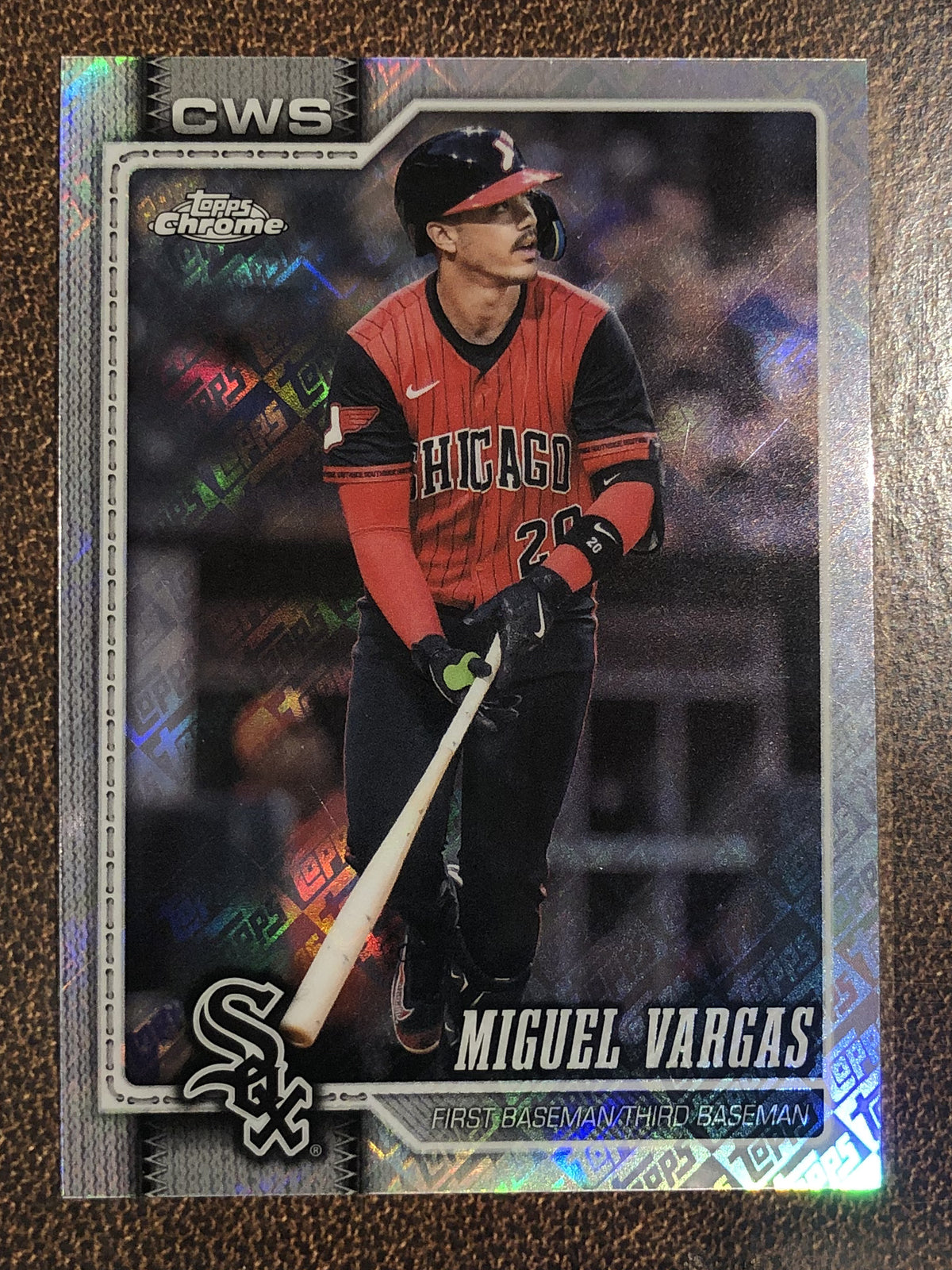 Miguel Vargas - 2026 Topps Chrome - Fanatics Topps Foil - White Sox