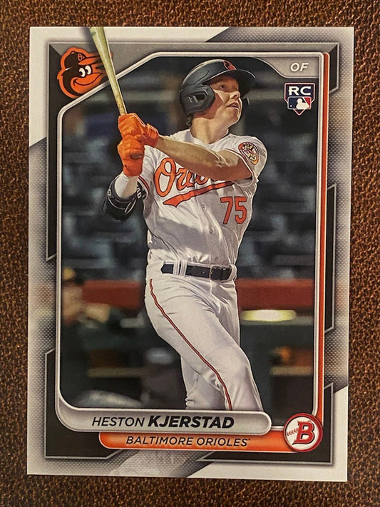 Heston Kjerstad - 2024 Bowman - Base Paper - Orioles