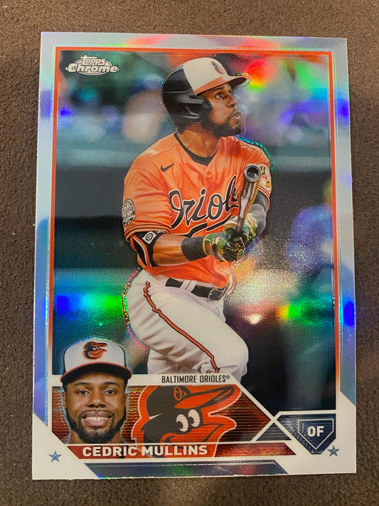 Cedric Mullins - 2023 Topps Chrome - Refractors - Orioles