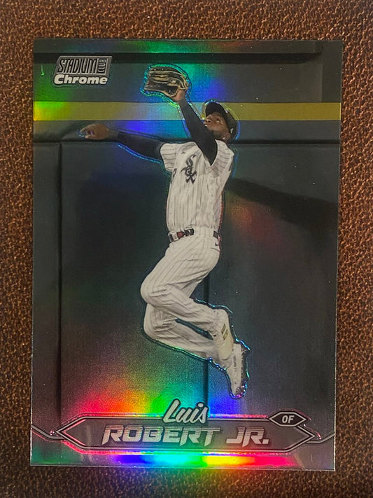 Luis Robert Jr. - 2024 Topps Stadium Club - Refractor - White Sox