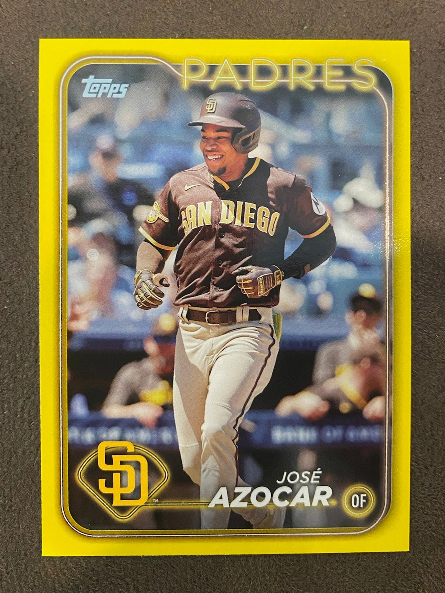 Jose Azocar - 2024 Topps Series 2 - Yellow Parallels - Padres