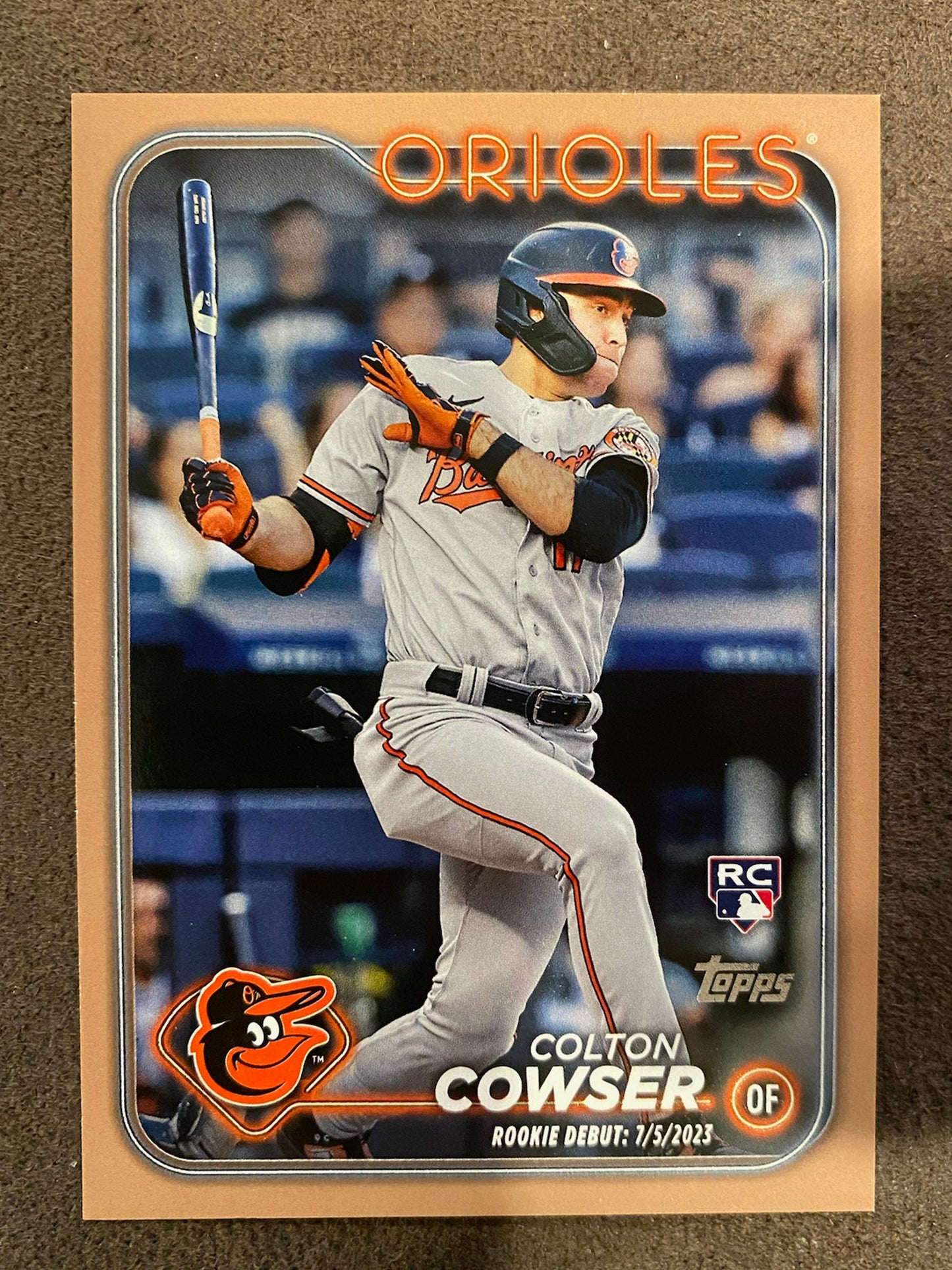 Colton Cowser - 2024 Topps Update - Gold /2024 - Orioles