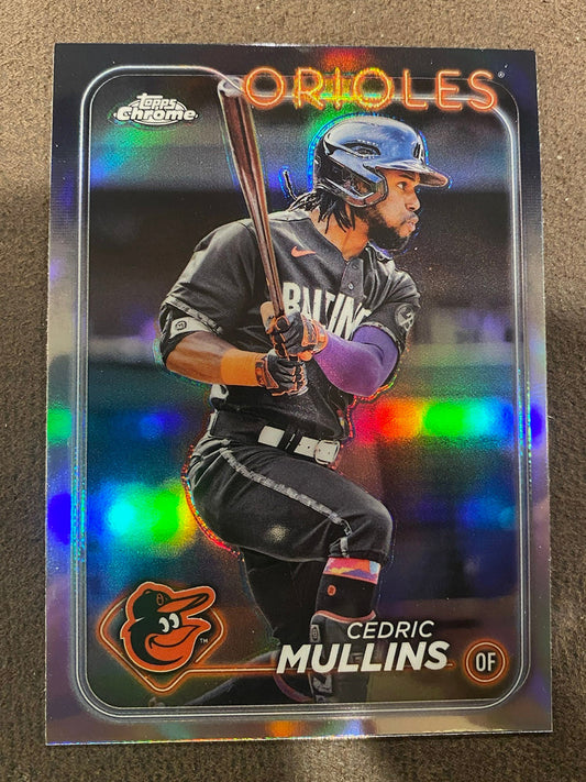 Cedric Mullins - 2024 Topps Chrome - Refractor - Orioles