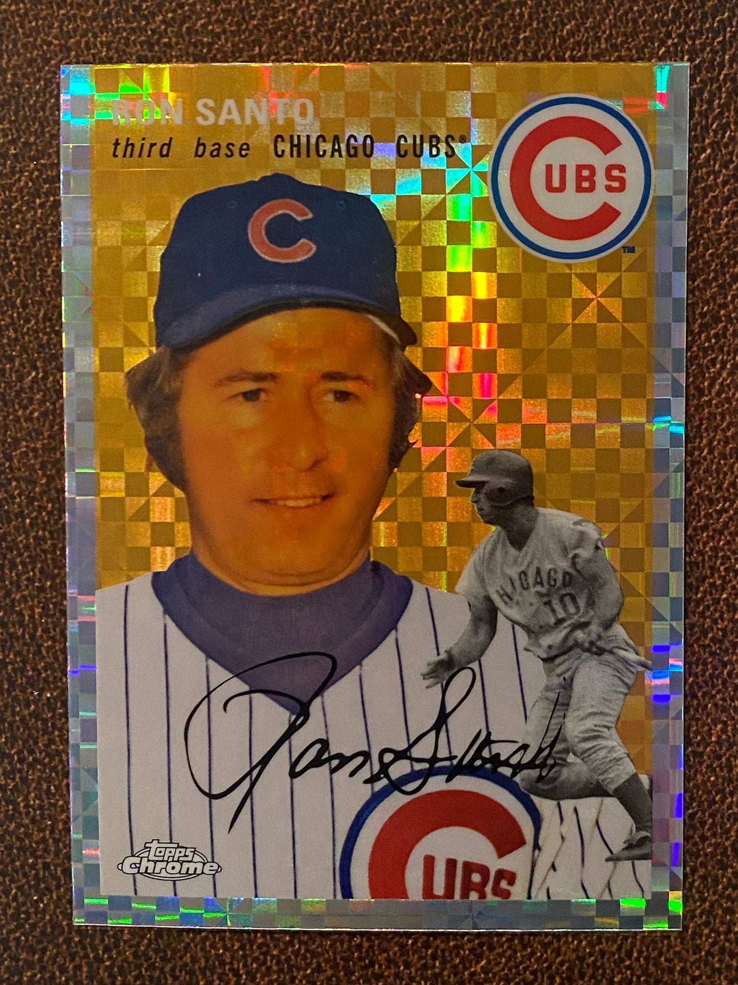 Ron Santo - 2023 Topps Chrome Platinum Anniversary - XFractor - Cubs