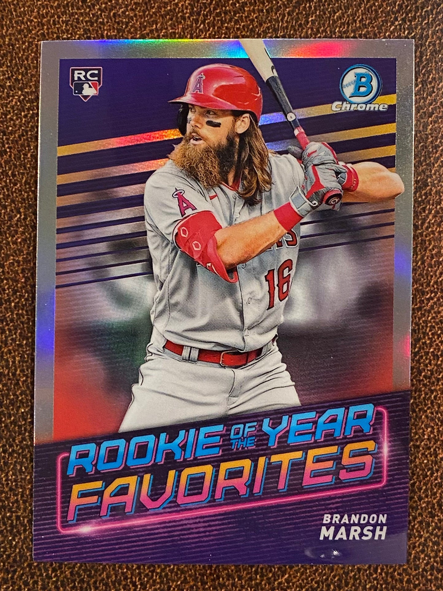 Brandon Marsh - 2022 Bowman - Rookie of the Year Favorites - Angels