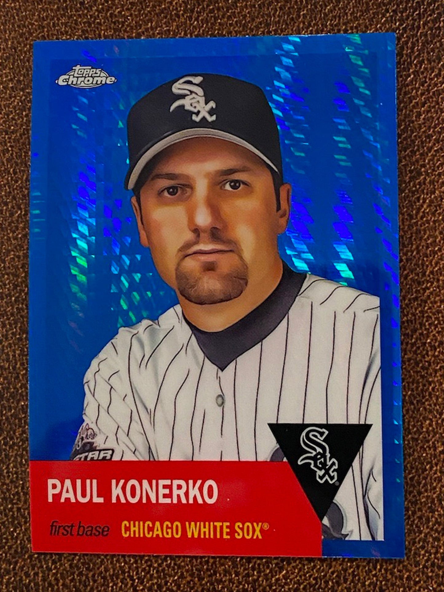 Paul Konerko - 2022 Topps Chrome Platinum Anniversary - Blue Prism - White Sox