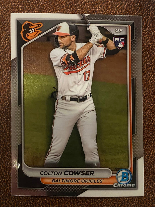 Colton Cowser - 2024 Bowman Chrome - Base Rookie - Orioles