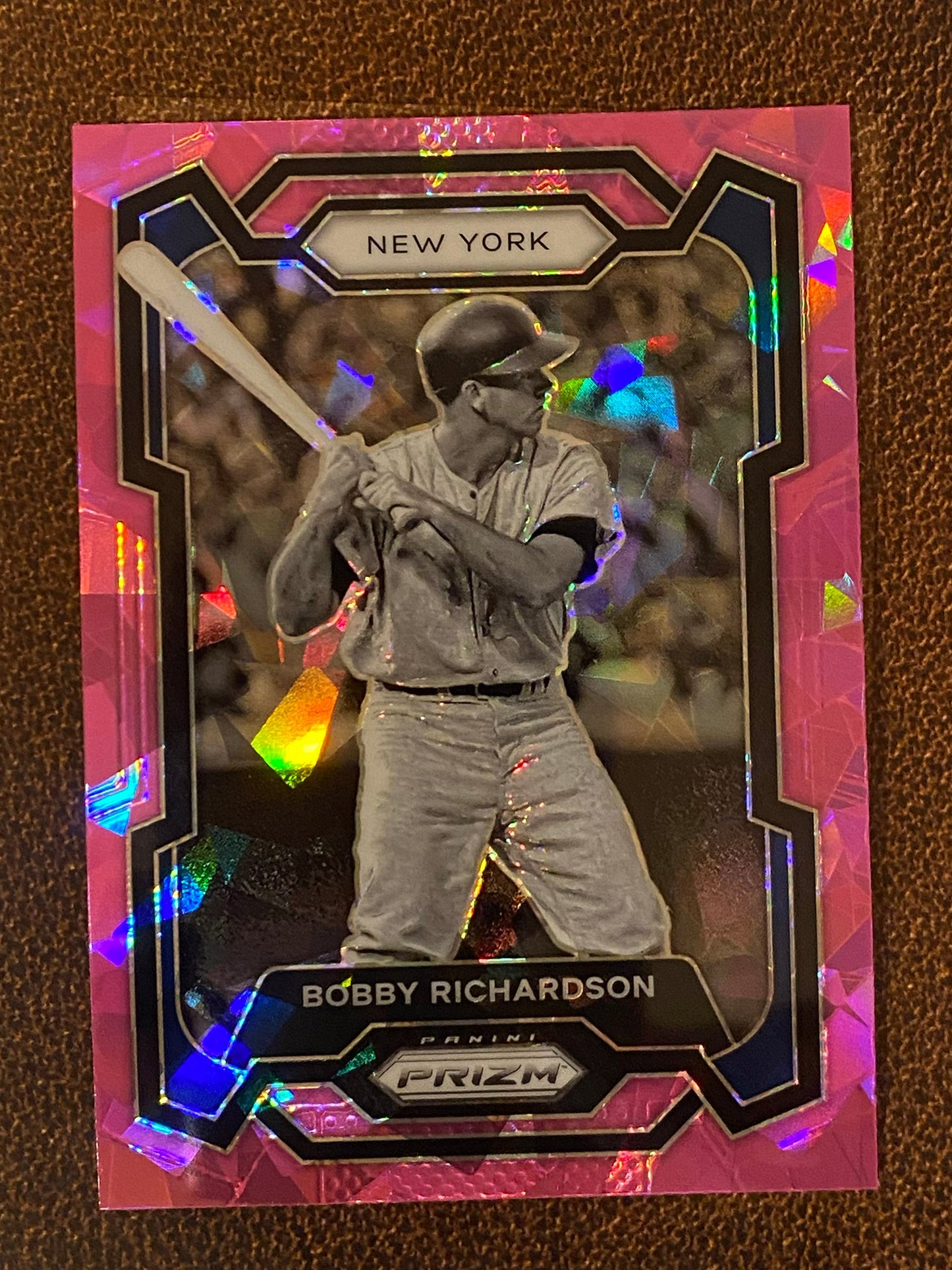 Bobby Richardson - 2024 Panini Prizm - Pink Ice Mega - Yankees