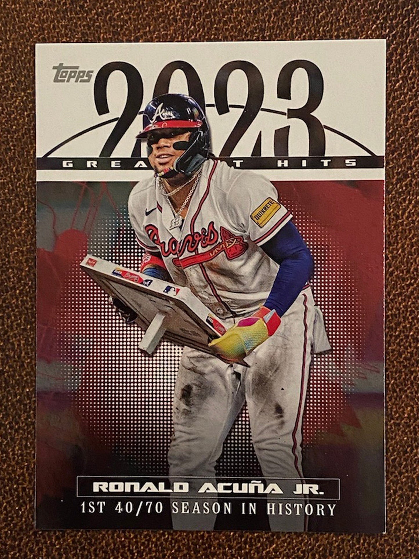 Ronald Acuña Jr. - 2024 Topps Series 1 - Greatest Hits (2) - Braves