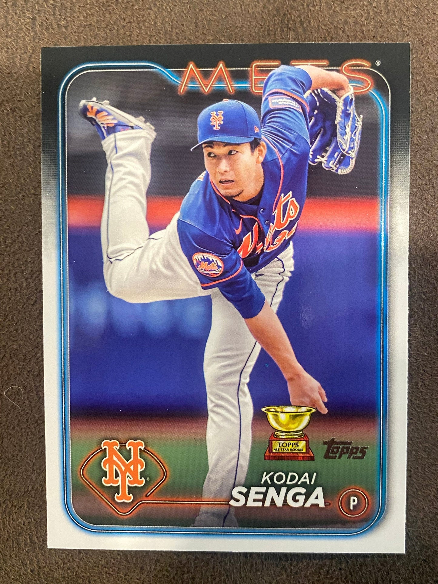 Kodai Senga - 2024 Topps Series 1 - Base card - Mets