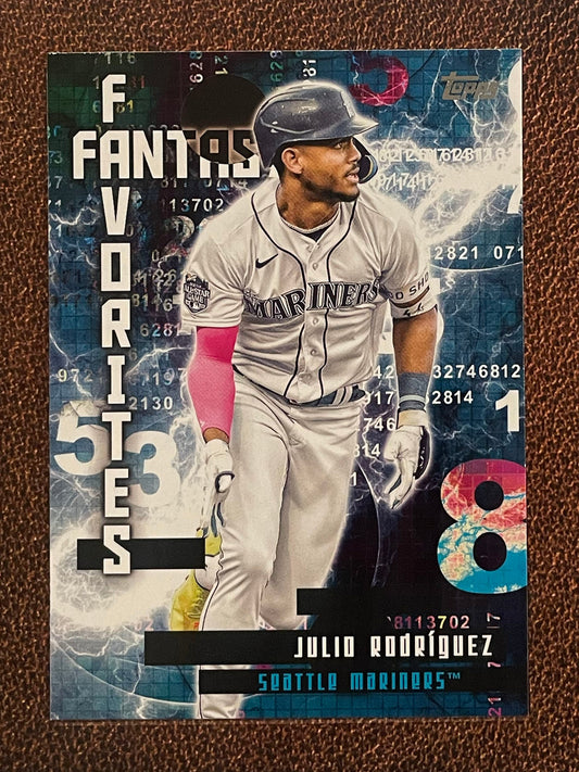 Julio Rodríguez - 2024 Topps Series 2 - Fantasy Favorites Insert - Mariners