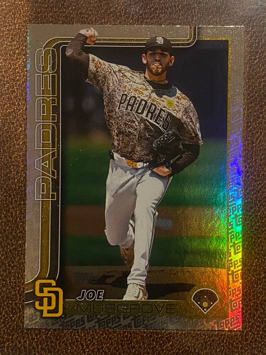 Joe Musgrove - 2025 Topps Series 2 - Fanatics Exclusive Topps Foil Border - Padres