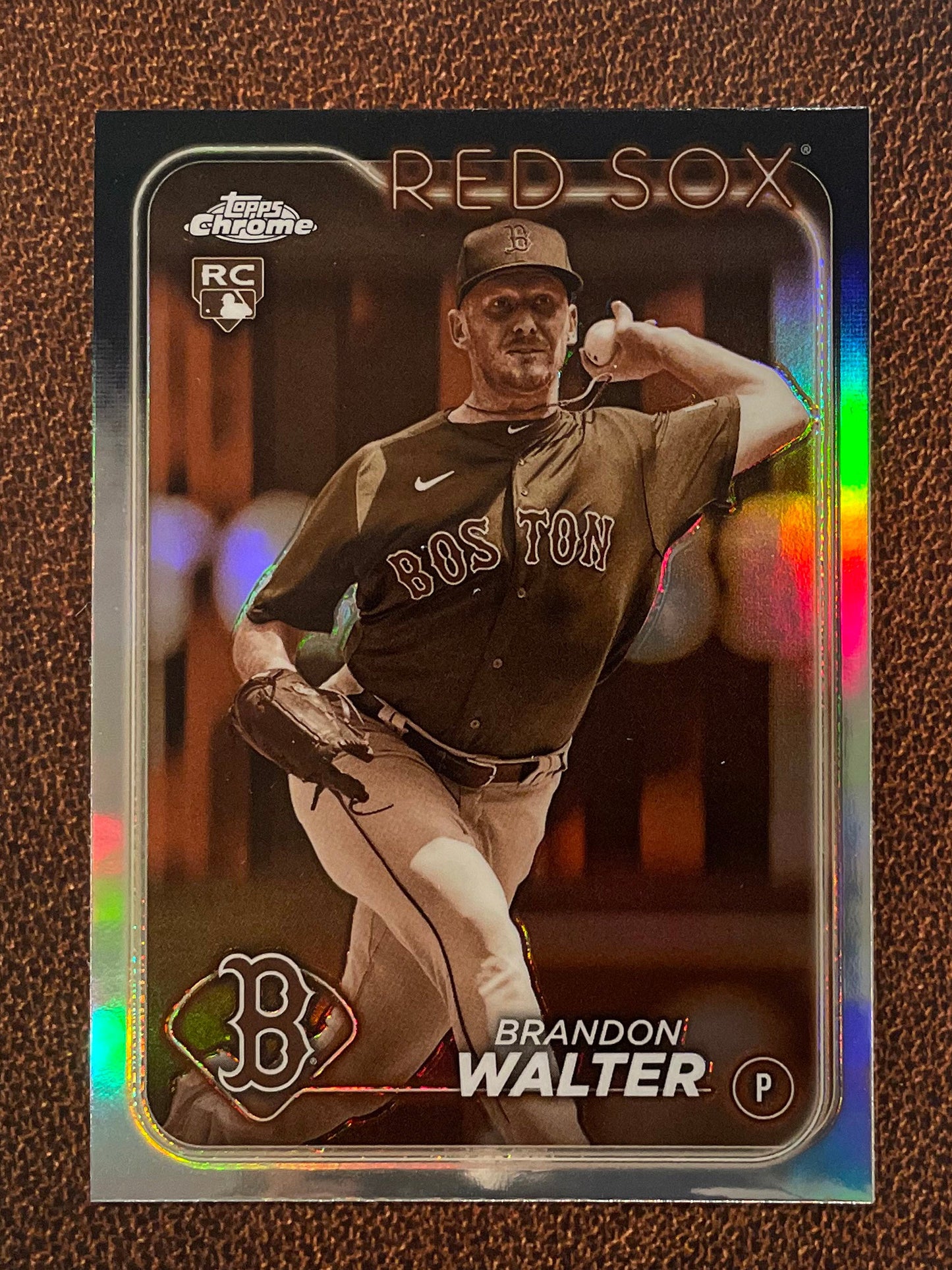 Brandon Walter - 2024 Topps Chrome - Sepia Refractor - Red Sox