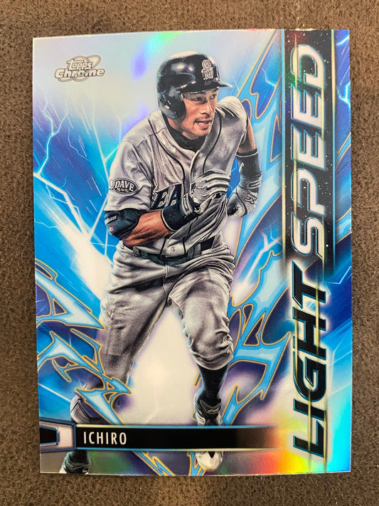 Ichiro - 2025 Topps Chrome Cosmic - Light Speed Insert - Mariners