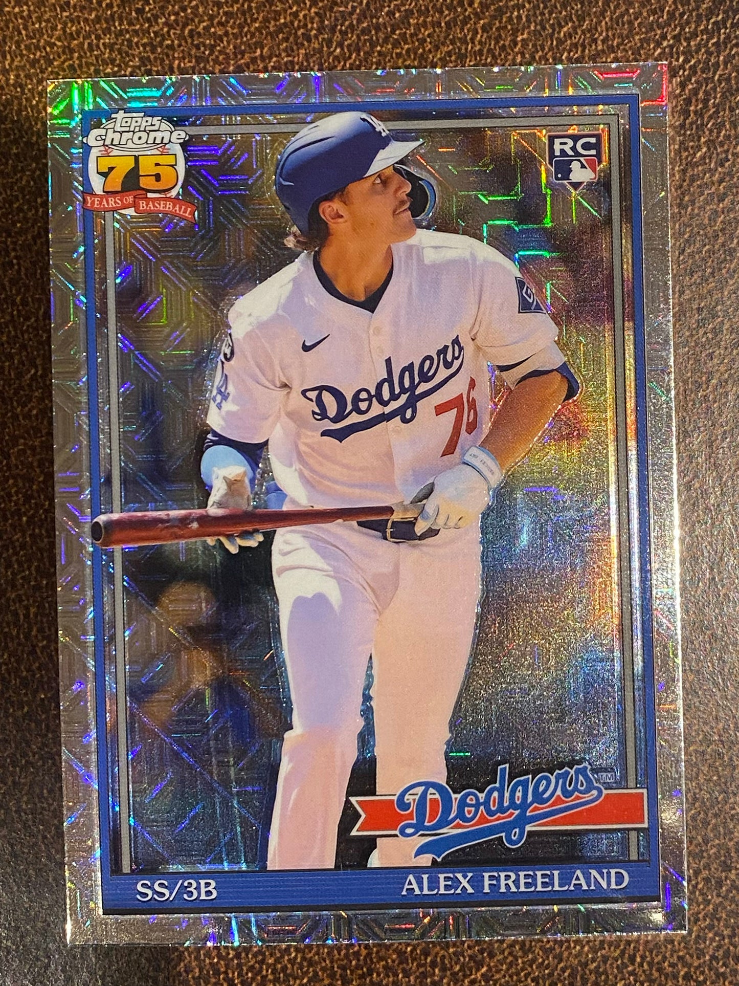 Alex Freeland - 2026 Topps Series 1 - Mojo Refractor - Dodgers