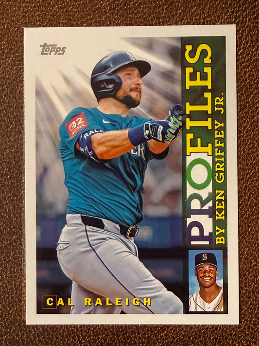 Cal Raleigh - 2026 Topps Series 1 - Profiles Insert - Mariners