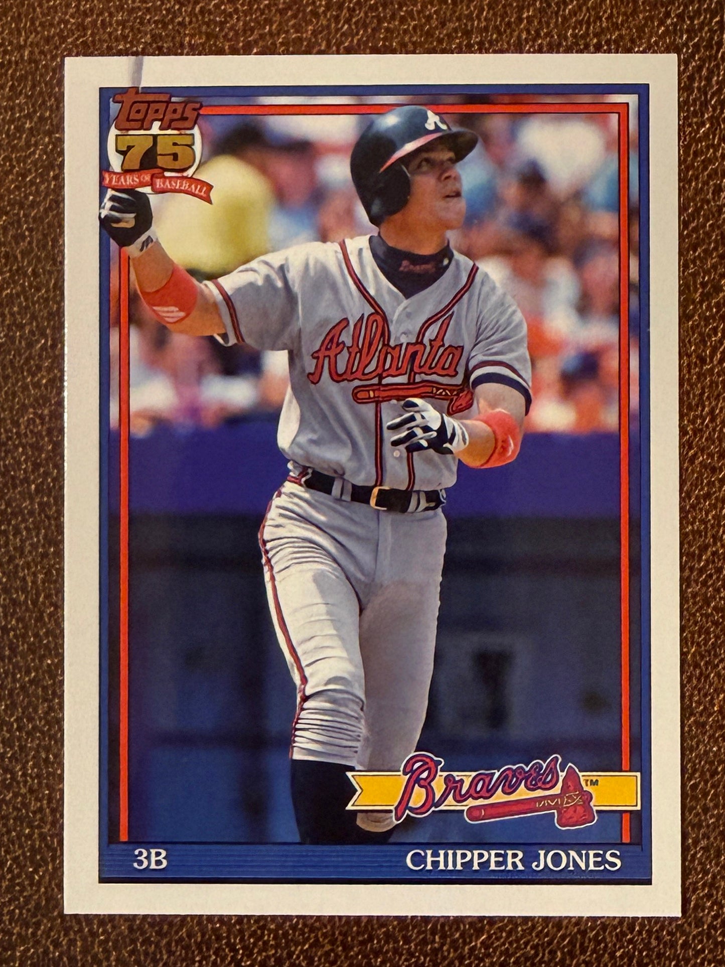 Chipper Jones - 2026 Topps Series 1 - 1991 Insert - Braves