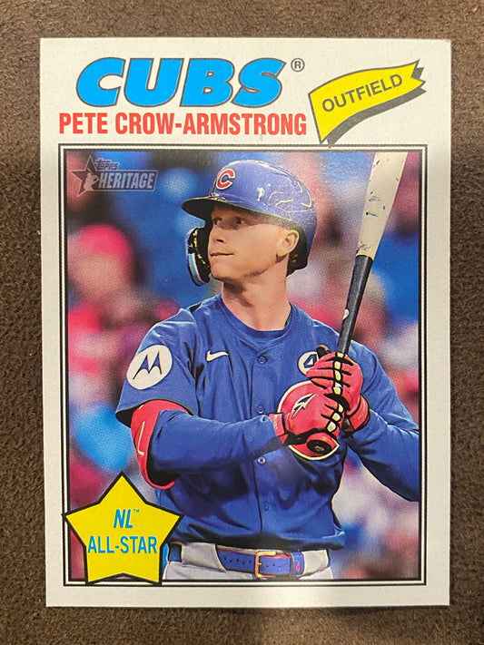 Pete Crow Armstrong - 2026 Topps Heritage - All Star Variation - Cubs