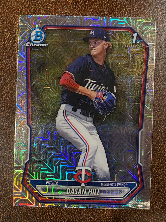 Dasan Hill - 2026 Bowman - 1st MOJO Refractor - Twins