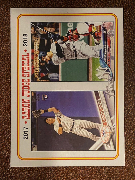 Aaron Judge - 2023 Topps Heritage - 2017/2018 - Yankees