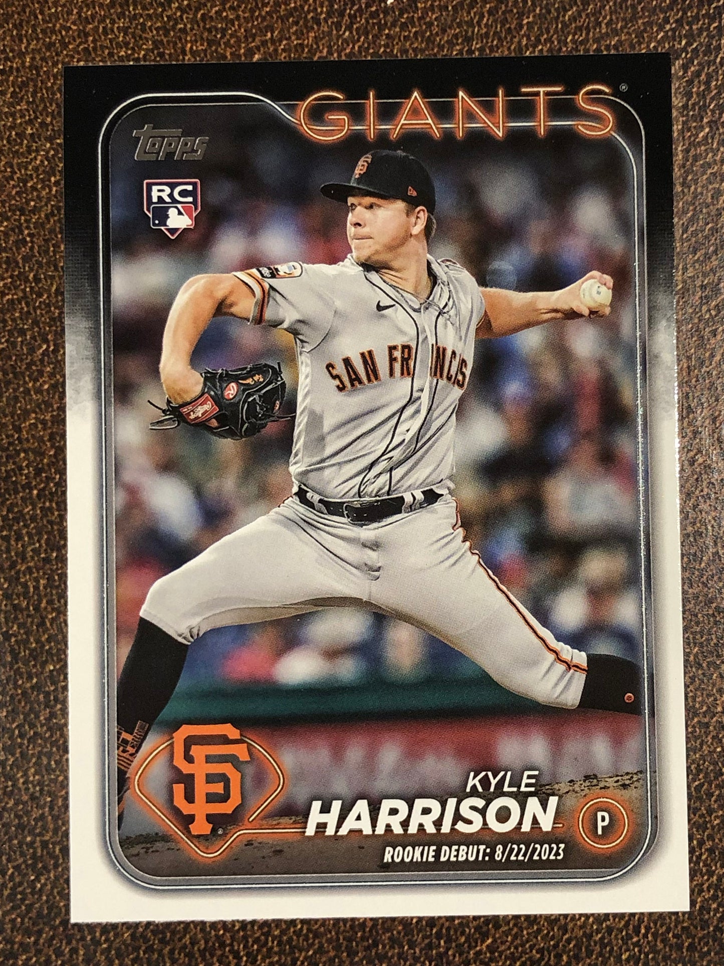 Kyle Harrison - 2024 Topps Update - Rookie Debut Base - Giants