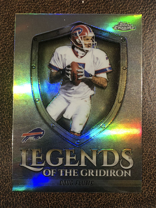 Doug Flutie - 2025 Topps Chrome - Legends of the Gridiron Refractor - Bills