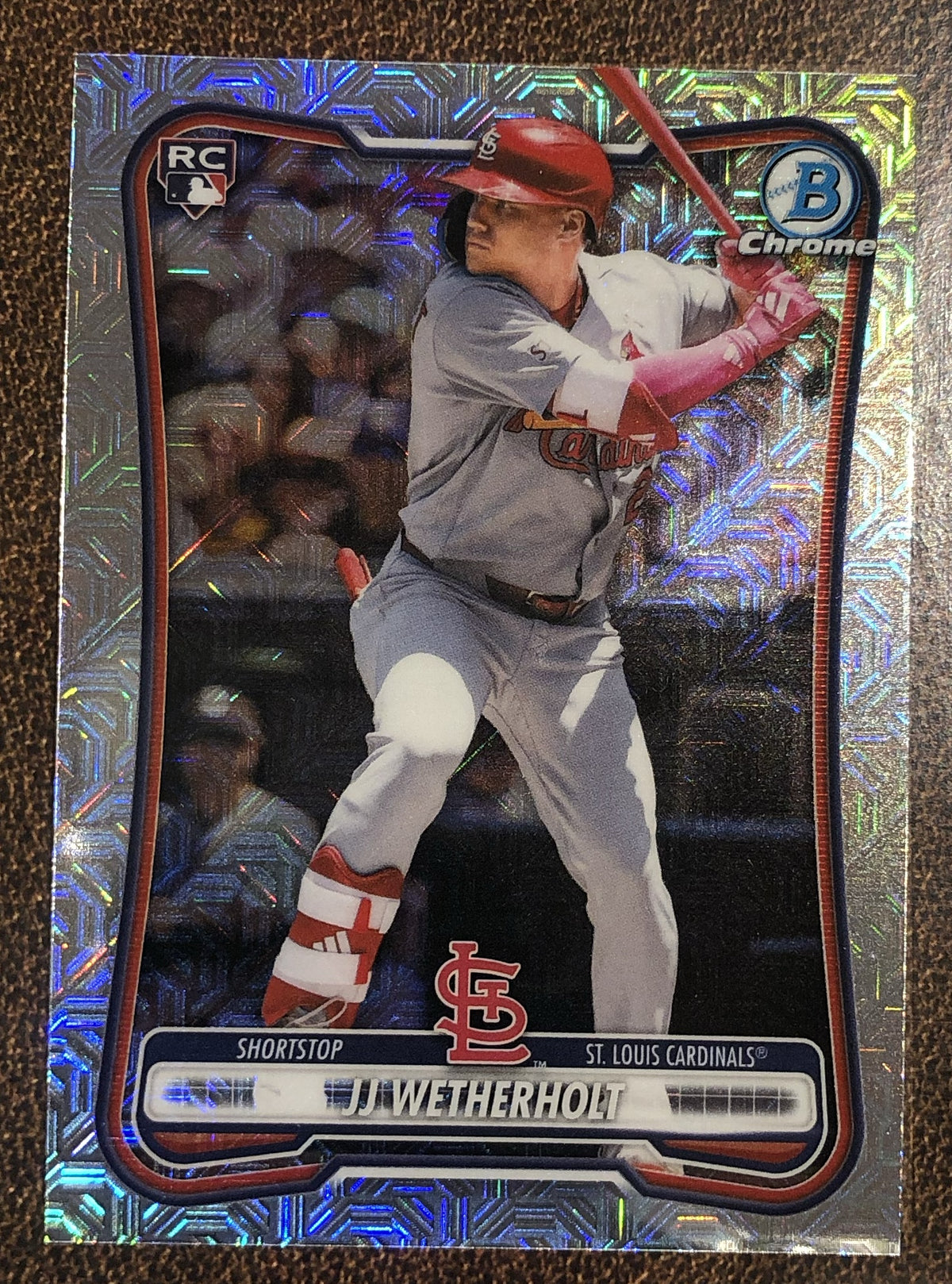 JJ Wetherholt - 2026 Bowman Chrome - Rookie MOJO - Cardinals